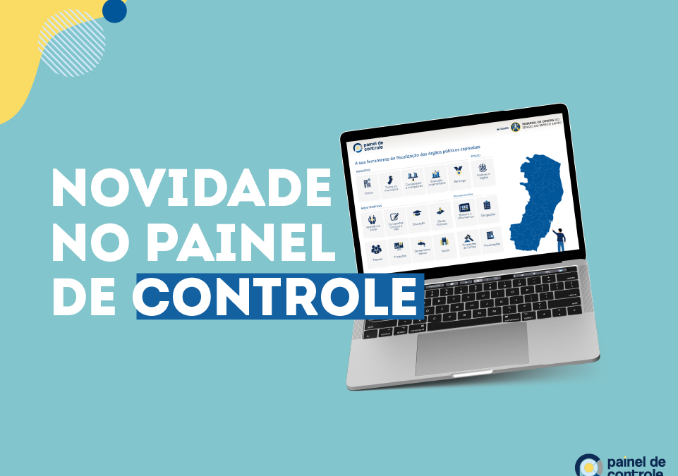 Painel de Controle do TCE ES mostra quantidade de contratações e